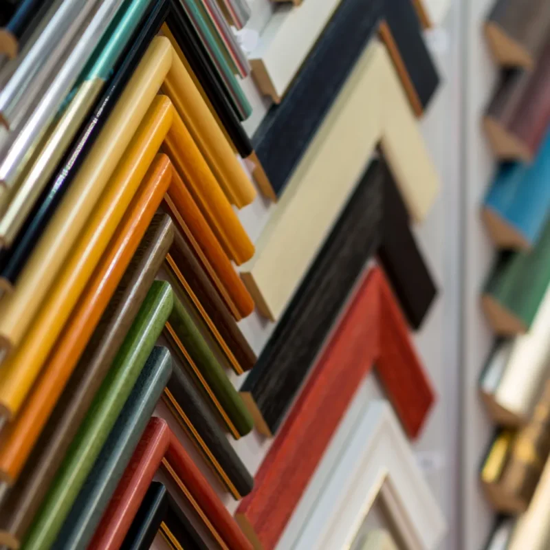 Détails d'œuvres et de cadres Nasirian Gallery & Framing
